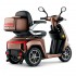 Elektrinis triratis E-GO S3 rudas